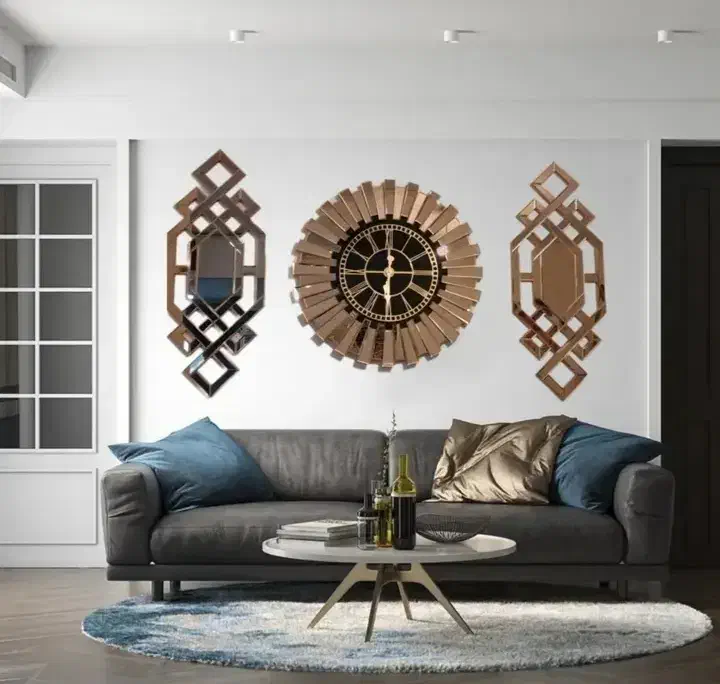 ساعت های دیواری سه تیکه|ساعت دیواری و تزئینی|میاندوآب, |دیوار