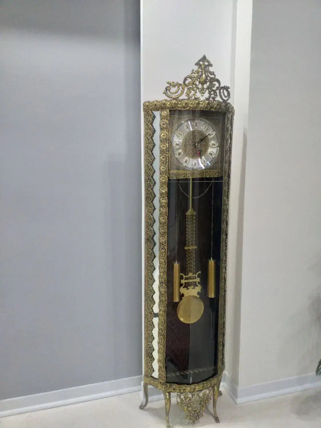 بوفه و ساعت برنجی درجه ۱|بوفه، ویترین، کنسول|مشهد, الهیه|دیوار