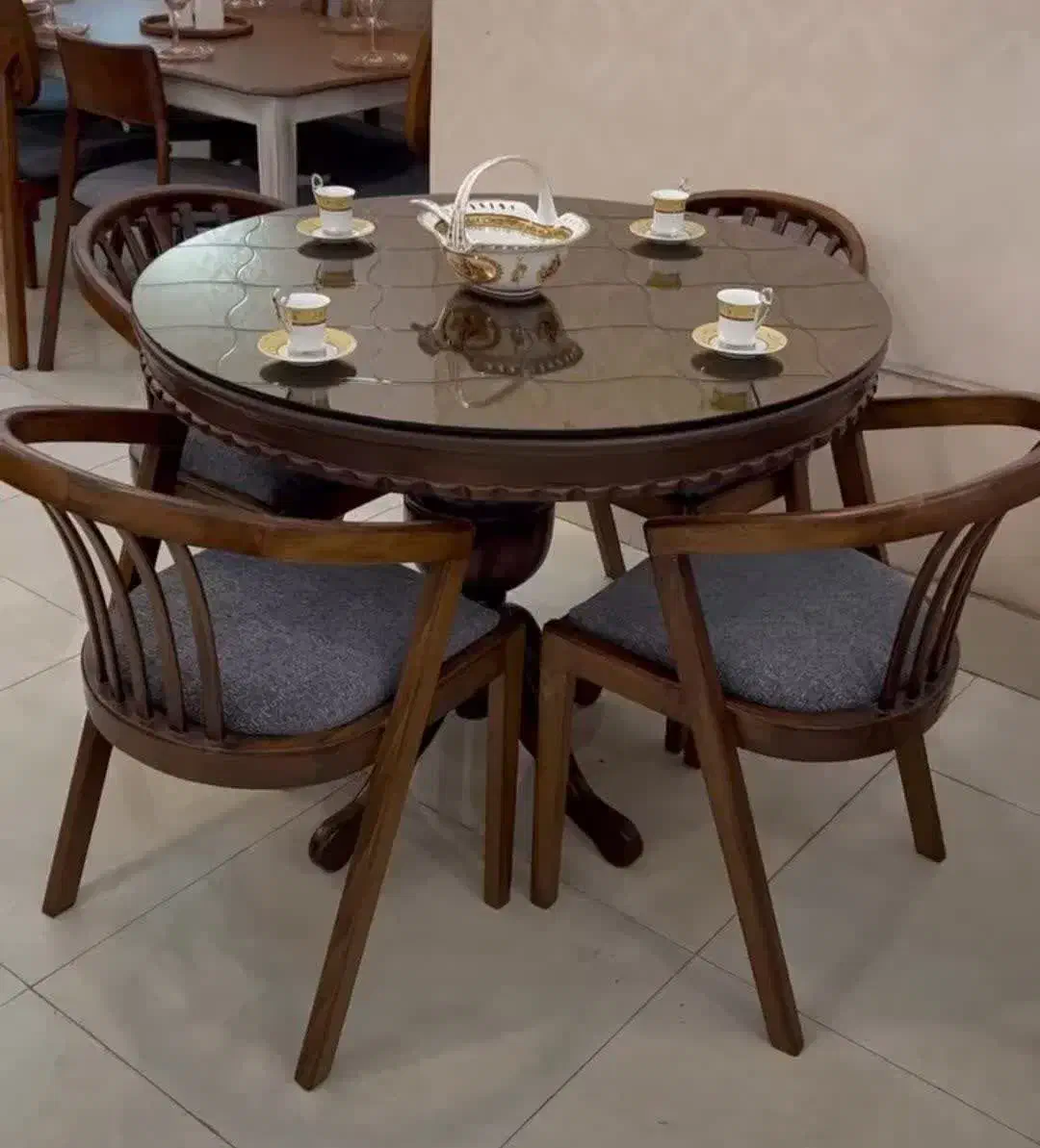 میز و صندلی غذاخوری مدل سبدی|میز و صندلی غذاخوری|برخوار, |دیوار