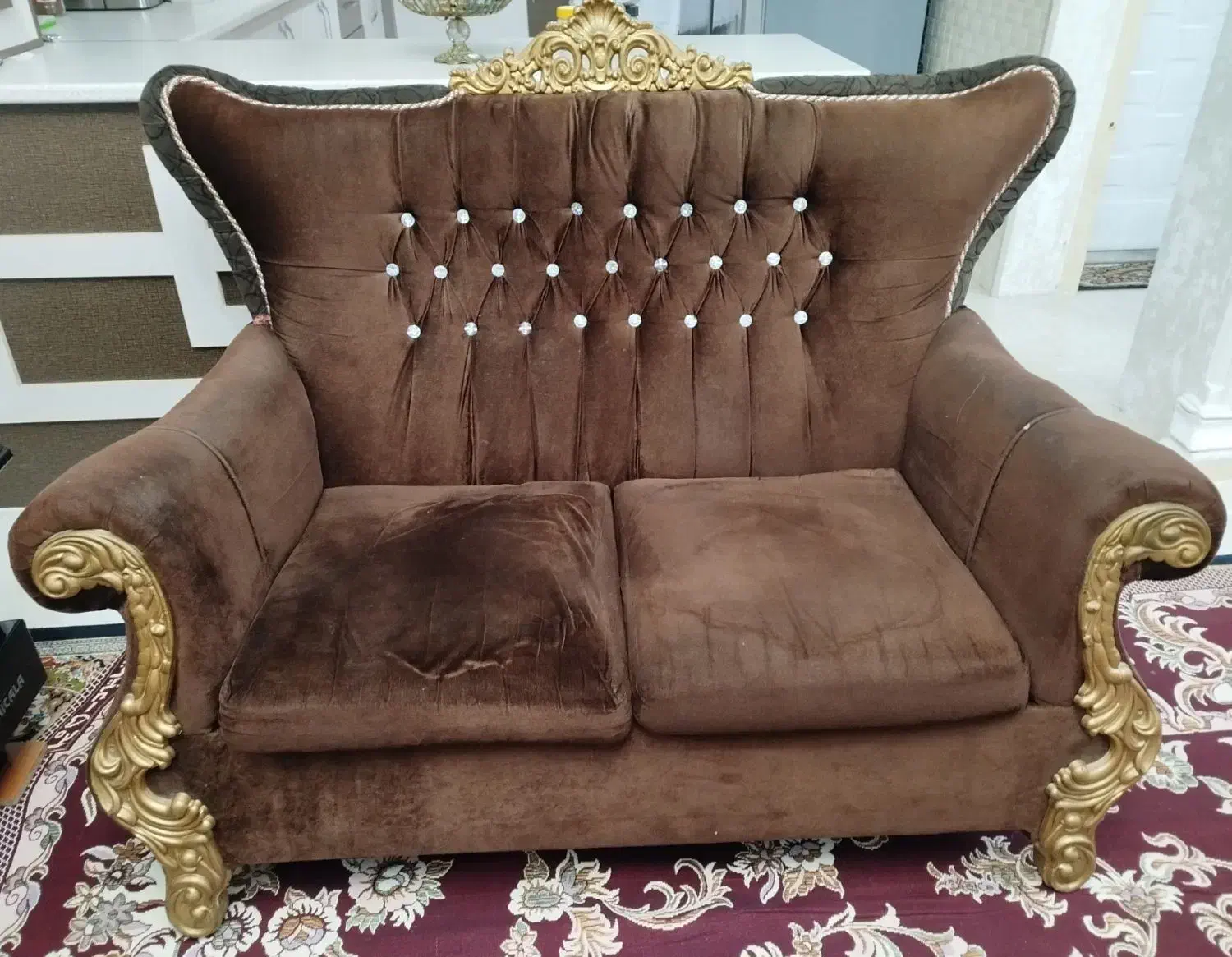 مبل ۴ نفره|مبلمان خانگی و میز عسلی|ملایر, |دیوار