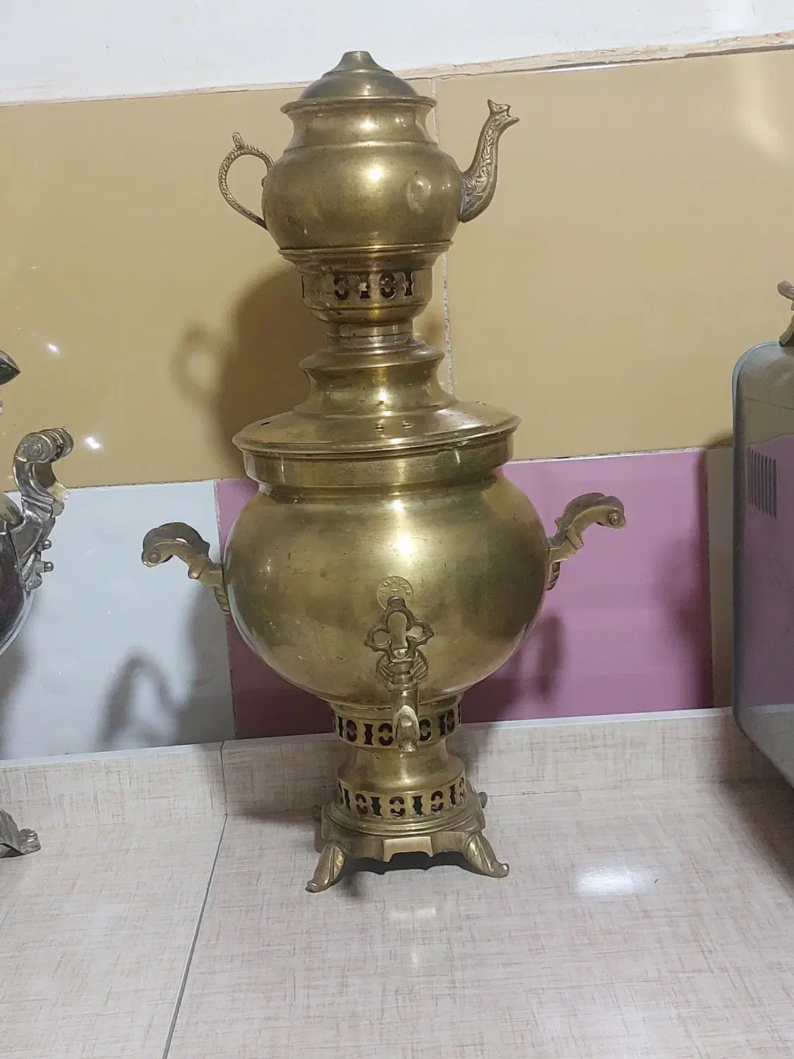 سماور زغالی|سماور، چای‌ساز، قهوه‌ساز|میاندوآب, |دیوار