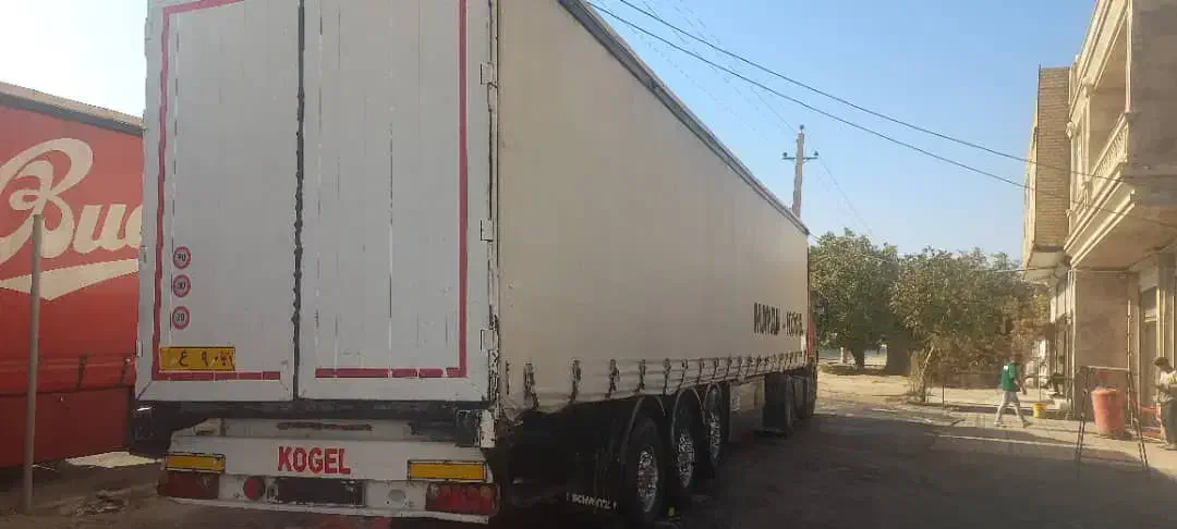 تریلی کانتین چادری ترانزیت کانتینر|خودرو سنگین|قزوین, |دیوار