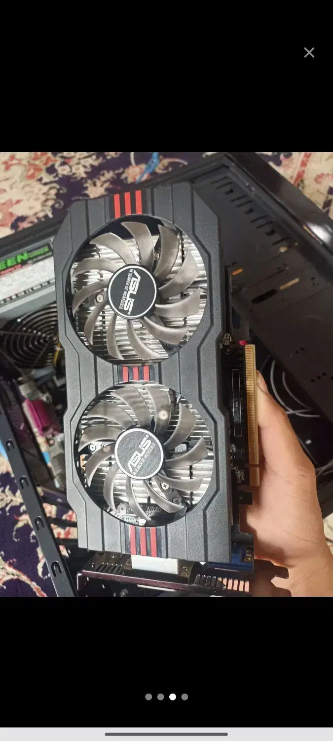 gtx 750ti کارت گرافیک|قطعات و لوازم جانبی رایانه|گلبهار, شهر جدید گلبهار|دیوار