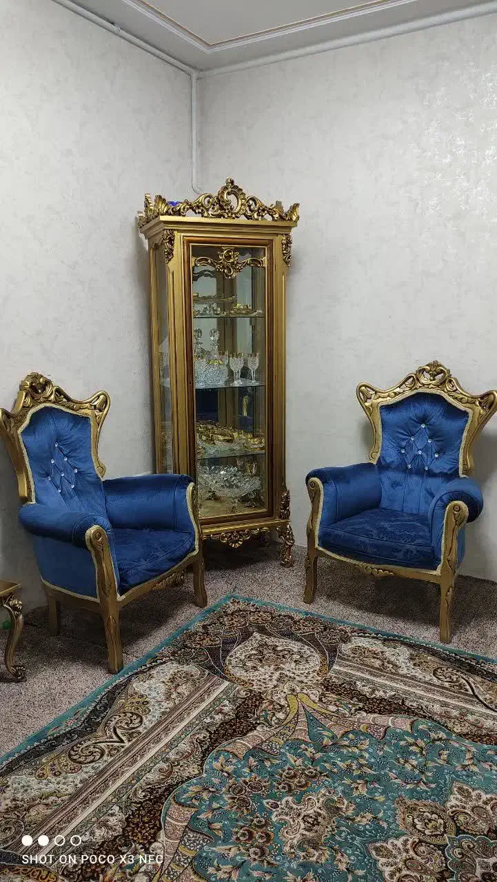 دکور چوبی|بوفه، ویترین، کنسول|قم, باغ شریفی|دیوار