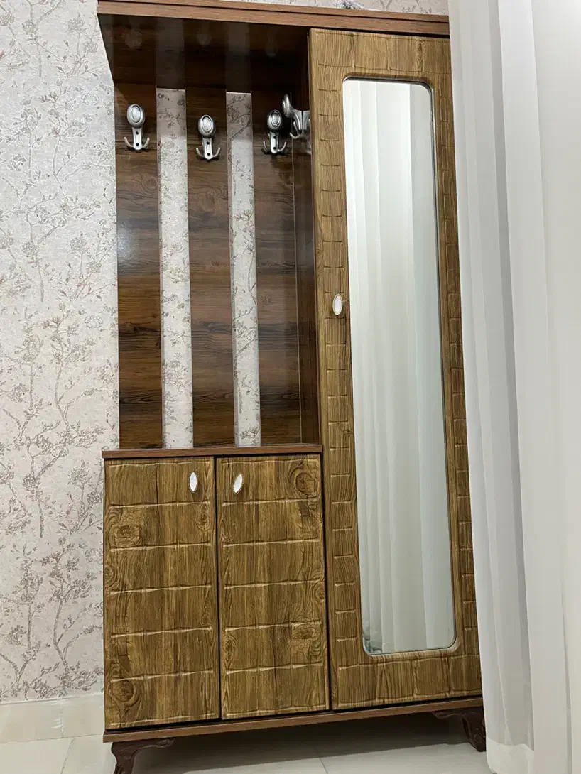 کمد با ایینه قدی|جاکفشی، کمد، دراور|تبریز, |دیوار