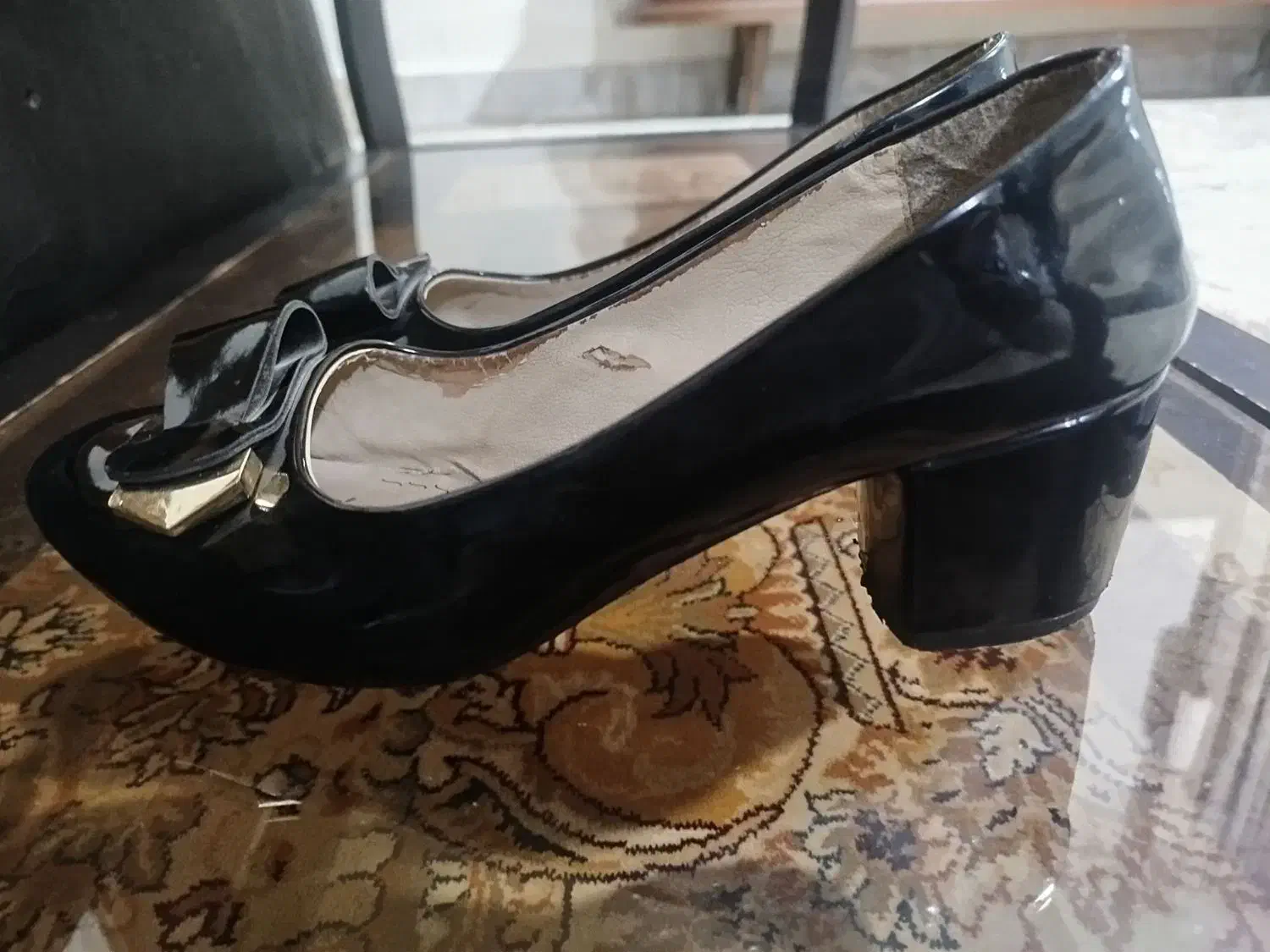 کفش مجلسی ورنی|کیف، کفش، کمربند|سملقان, |دیوار