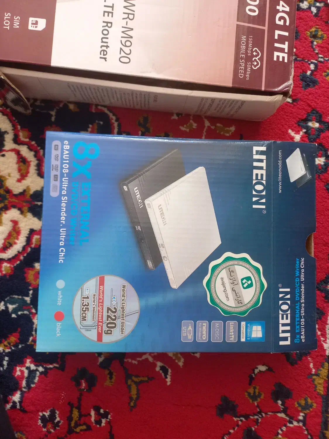 درایو دی وی دی اکسترنال مدل Liteon|قطعات و لوازم جانبی رایانه|همدان, |دیوار