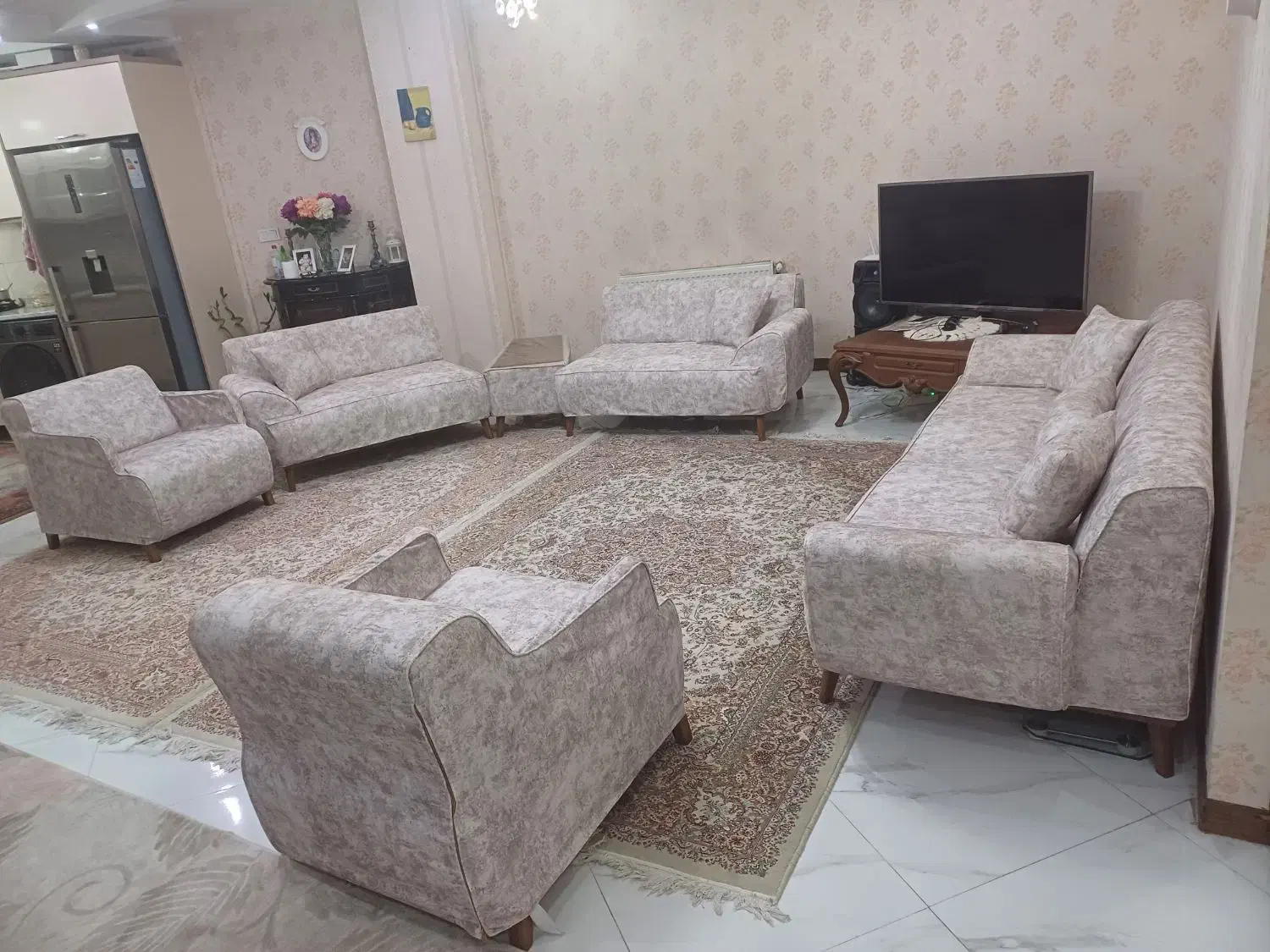 لباس مبل ژلاتینی پارچه|مبلمان خانگی و میز عسلی|تهران, یافتآباد|دیوار