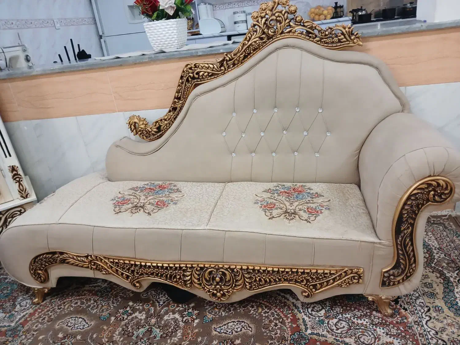 مبل 8 نفره کاملا نو  و سالم|مبلمان خانگی و میز عسلی|شهرآباد, |دیوار