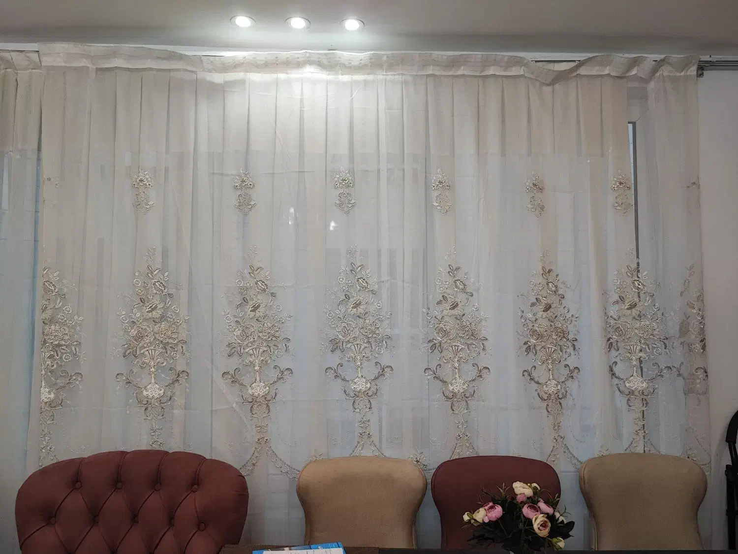 پرده حریر|پرده، رانر، رومیزی|رشت, معلم|دیوار