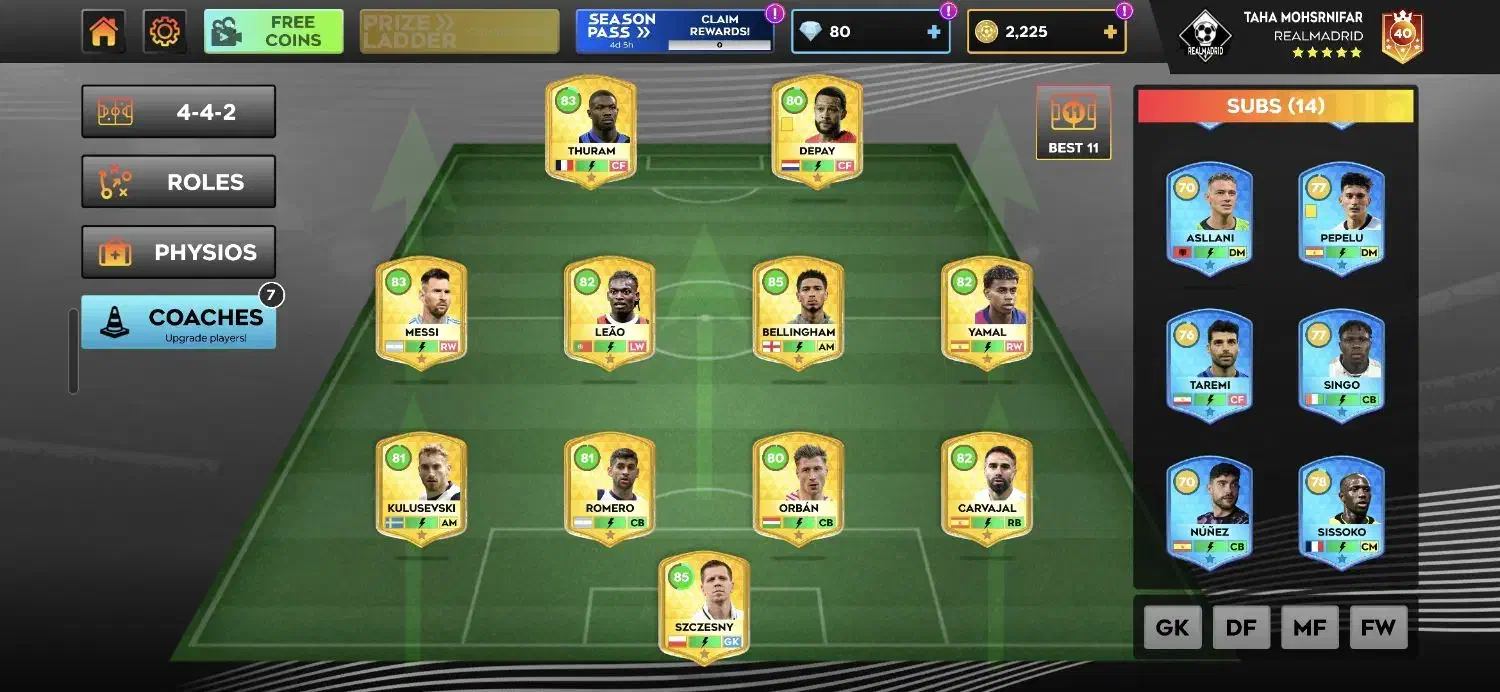 اکانت دریم لیگ|کنسول، بازی ویدئویی و آنلاین|تهران, شهران شمالی|دیوار