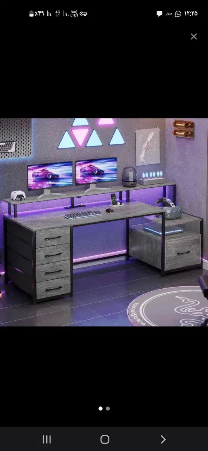 میز کشو دار مدل ۳۳۳ گیمینگ کامپیوتر|میز تحریر و کامپیوتر|تهران, شهرک صادقیه|دیوار