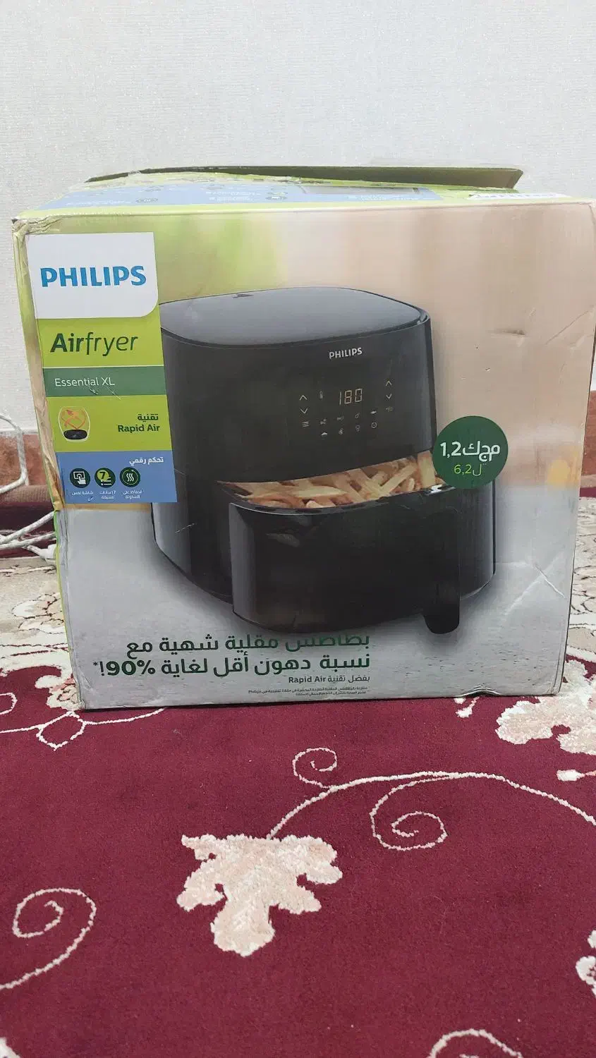 سرخ کن مشکی مارک فیلیپس|اجاق گاز و لوازم برقی پخت‌وپز|بهبهان, |دیوار