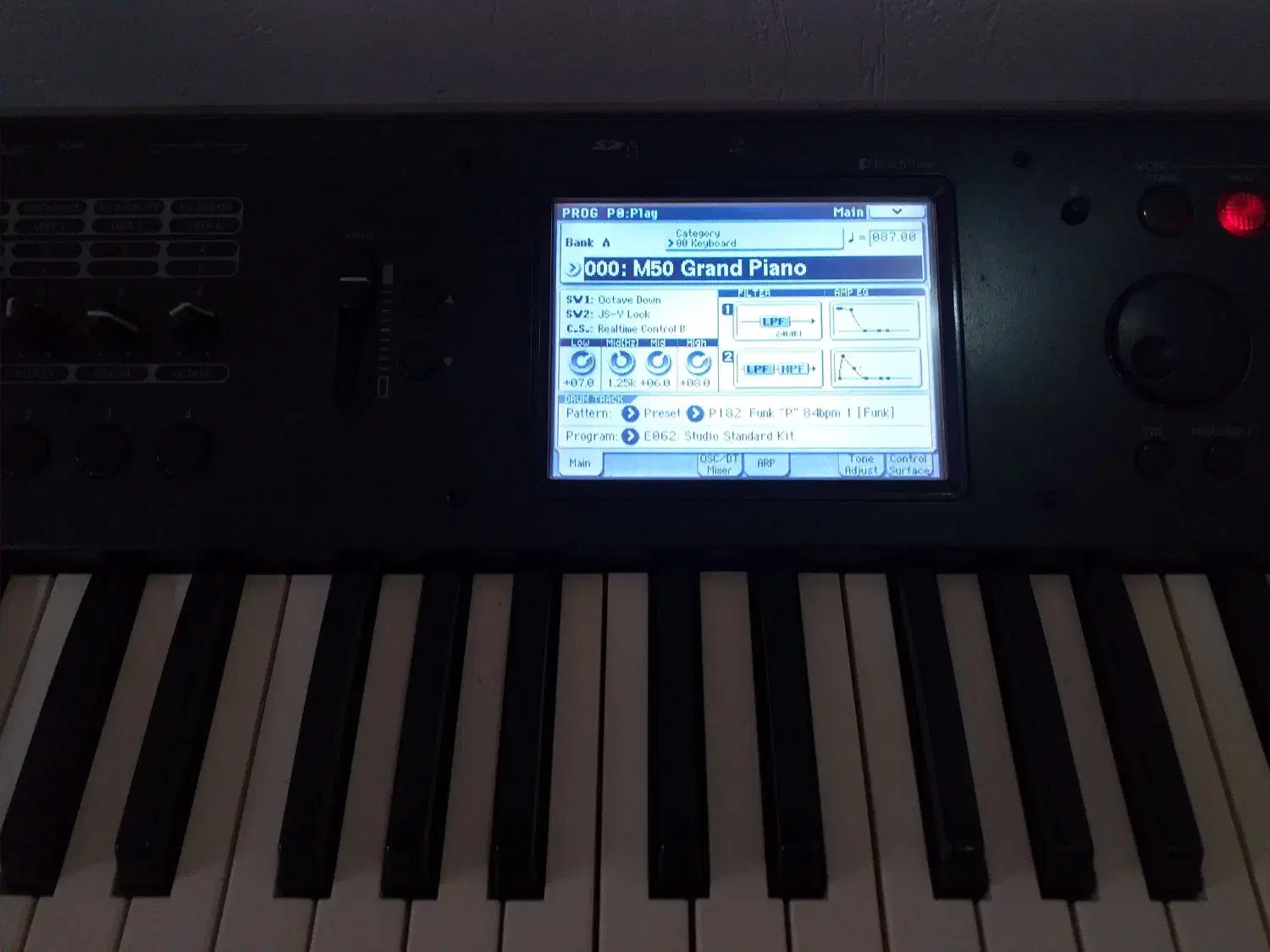 ورک استیشن KORG M50|پیانو، کیبورد، آکاردئون|رشت, بازار|دیوار