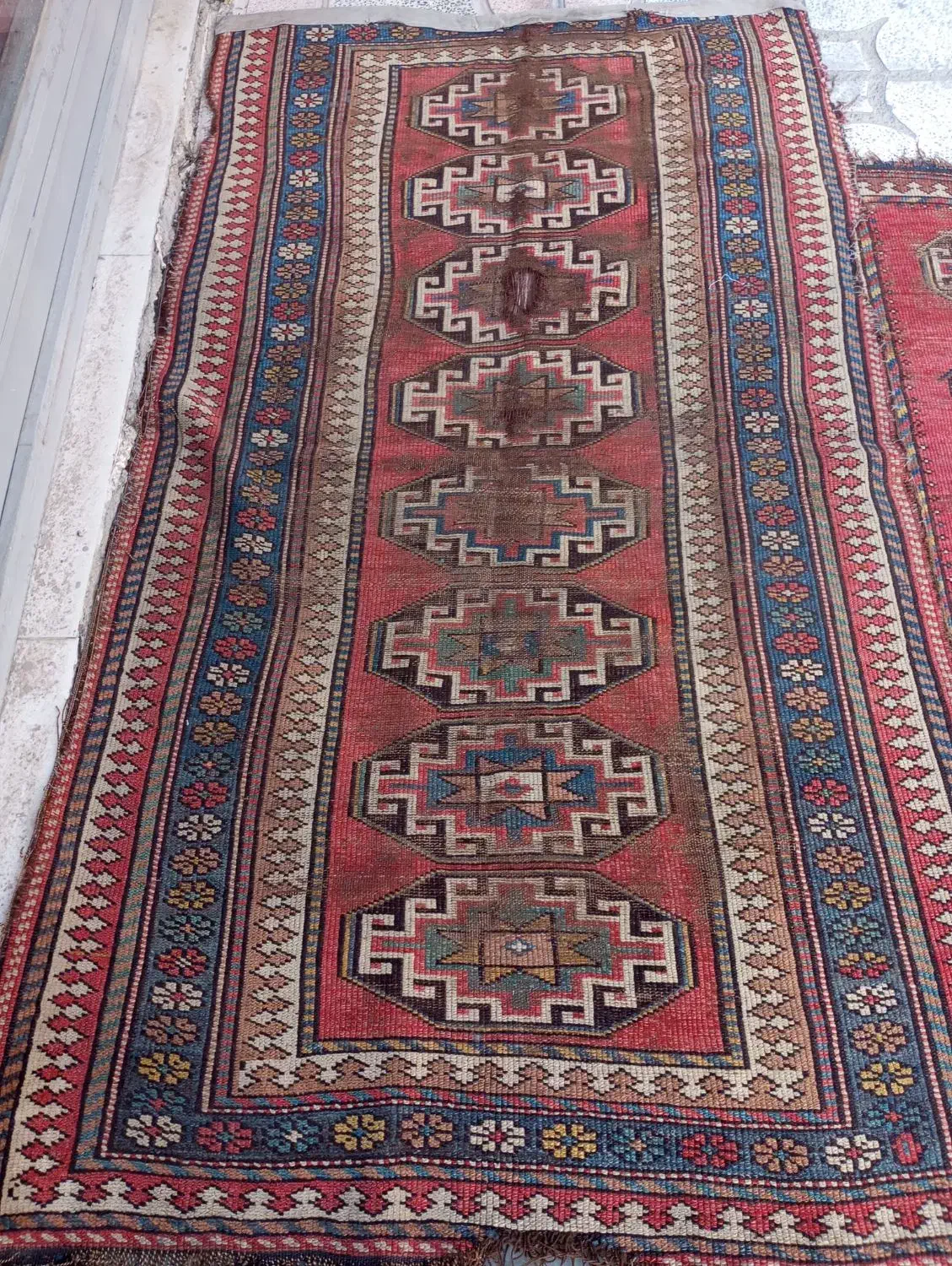 یک جفت زرع ونیم کهنه ۷۰ساله|فرش|نسیم‌شهر, |دیوار