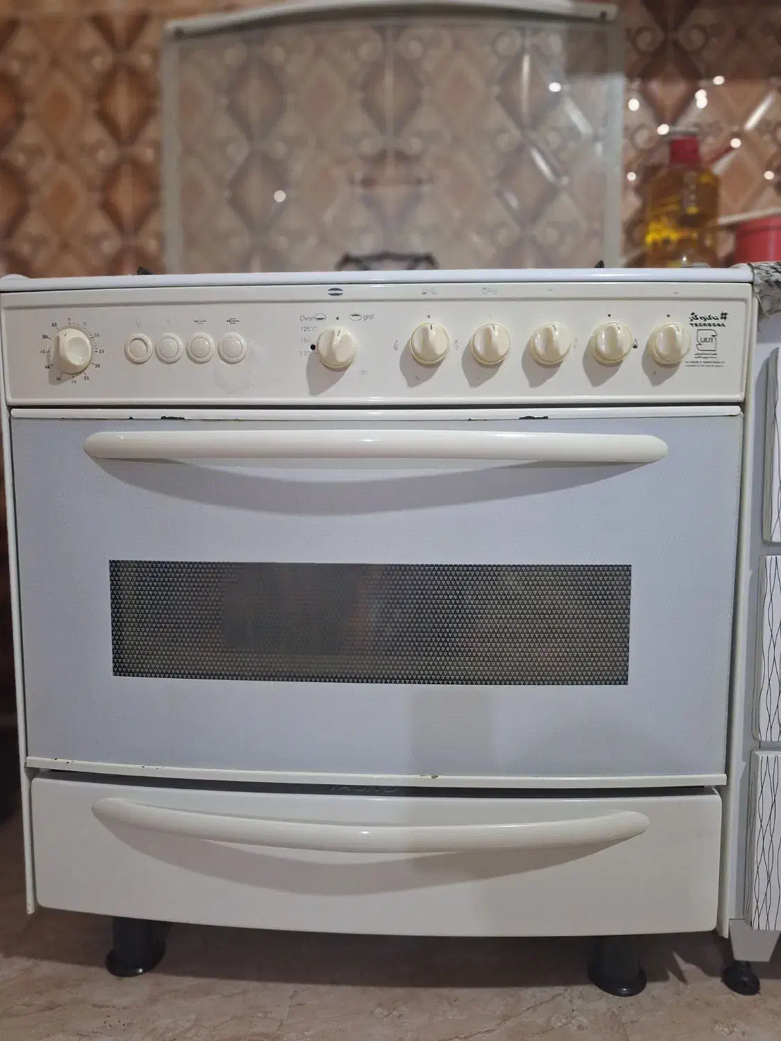 گاز پنج شعله فردار تکنو|اجاق گاز و لوازم برقی پختوپز|فاضل آباد, |دیوار