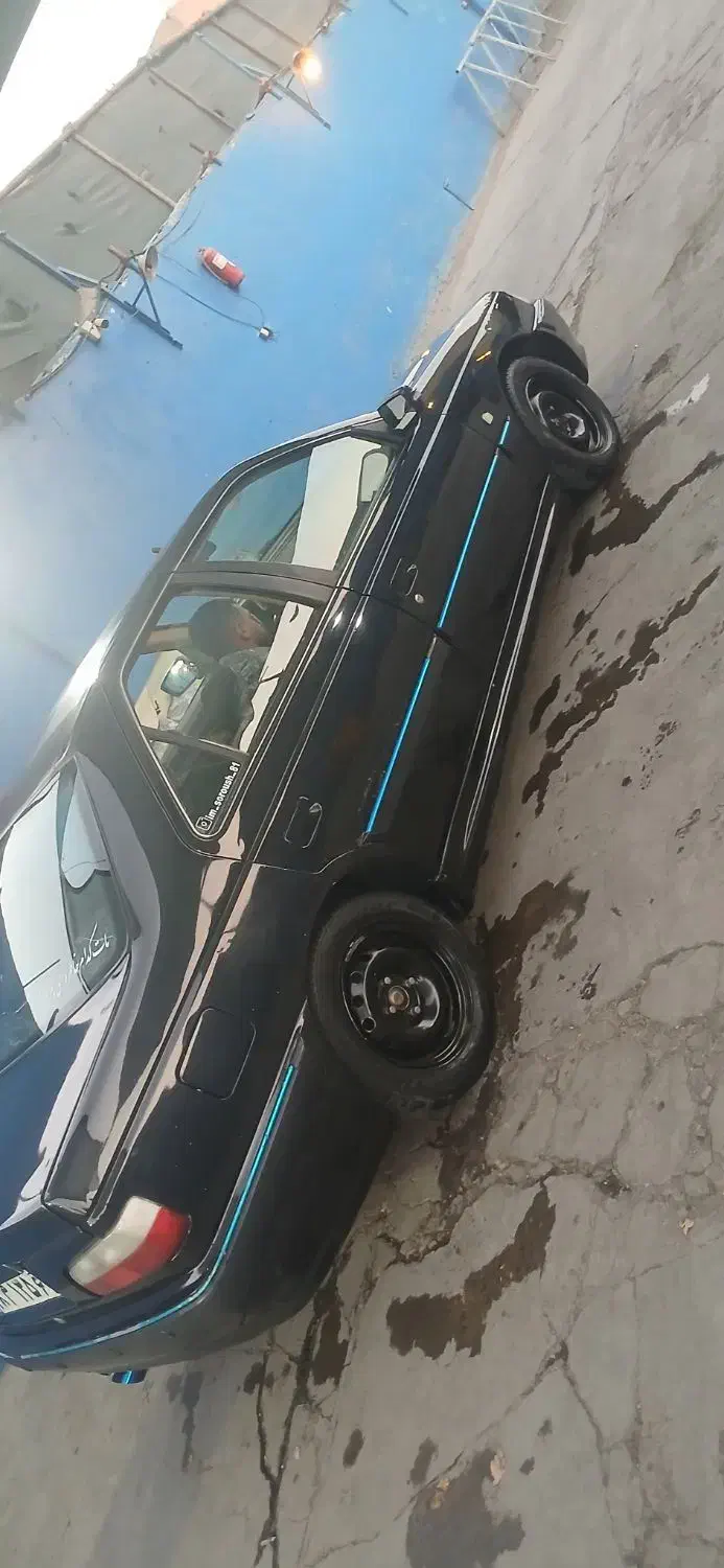 پژو پارس مشکی 1393|خودرو سواری و وانت|اصفهان, ملک‌شهر|دیوار