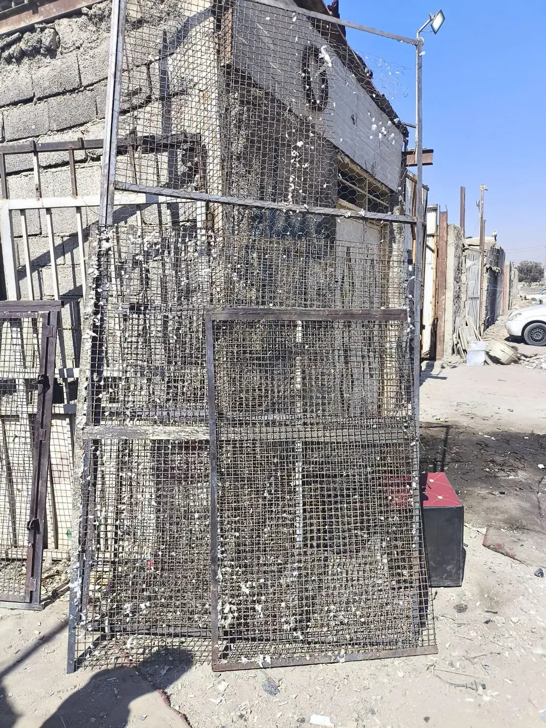 توری مخصوص گنجه کبوتر و مرغو خروس|لوازم جانبی حیوانات|رباط‌کریم, الارد|دیوار