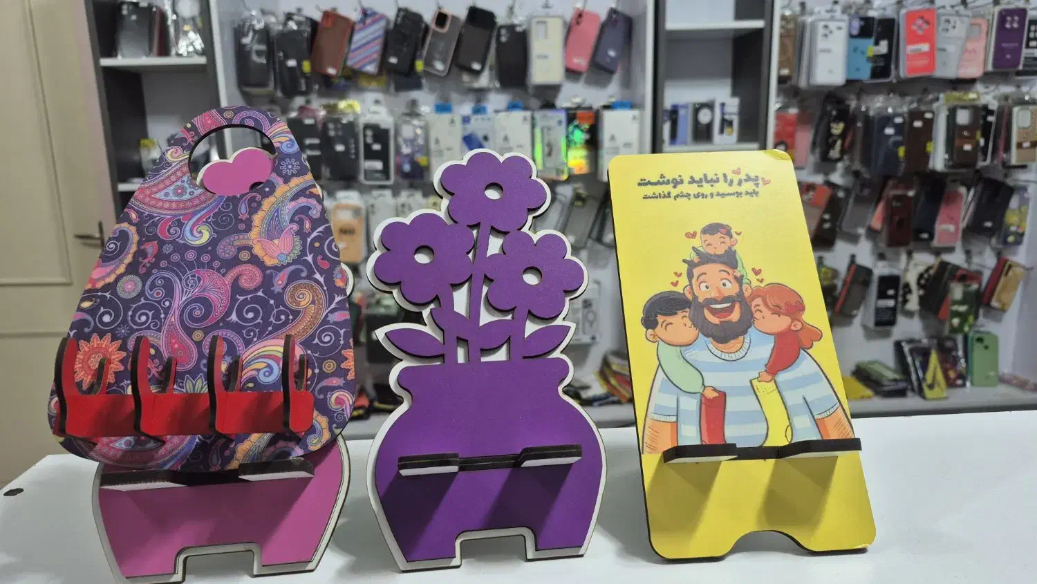 انواع هولدر رو میزی|لوازم جانبی موبایل و تبلت|شاهین‌شهر, فردوسی|دیوار