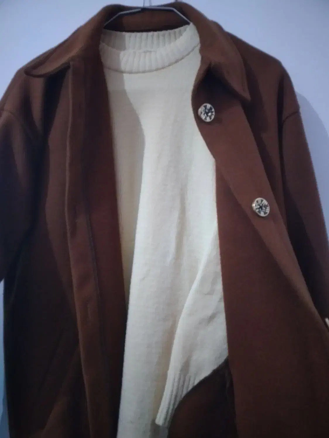 شکت ب همراه بلوز بافت|لباس|ابهر, |دیوار