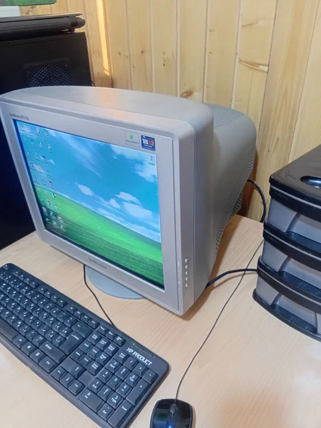 مانیتور crt سامسونگ|قطعات و لوازم جانبی رایانه|محمدشهر, محمدشهر|دیوار