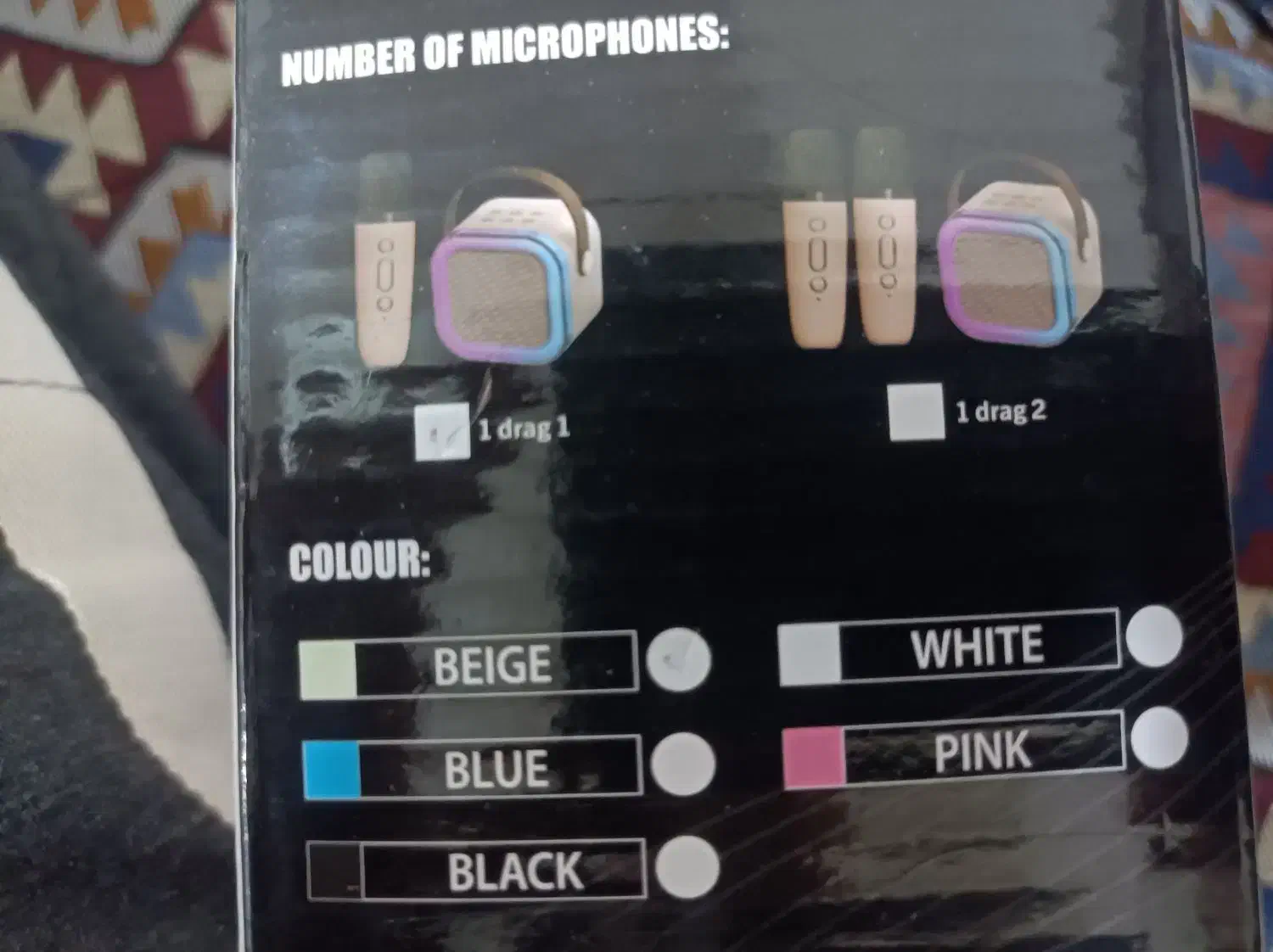 اسپیکر ومیک روفون|سیستم صوتی خانگی|قم, شهرک مهدیه (مدرس)|دیوار