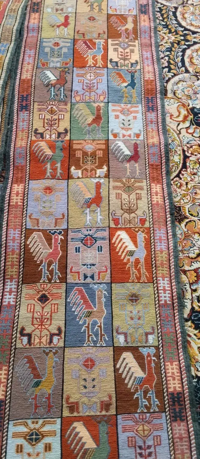 ورنی‌پشمی|گلیم، جاجیم، گبه|تبریز, |دیوار