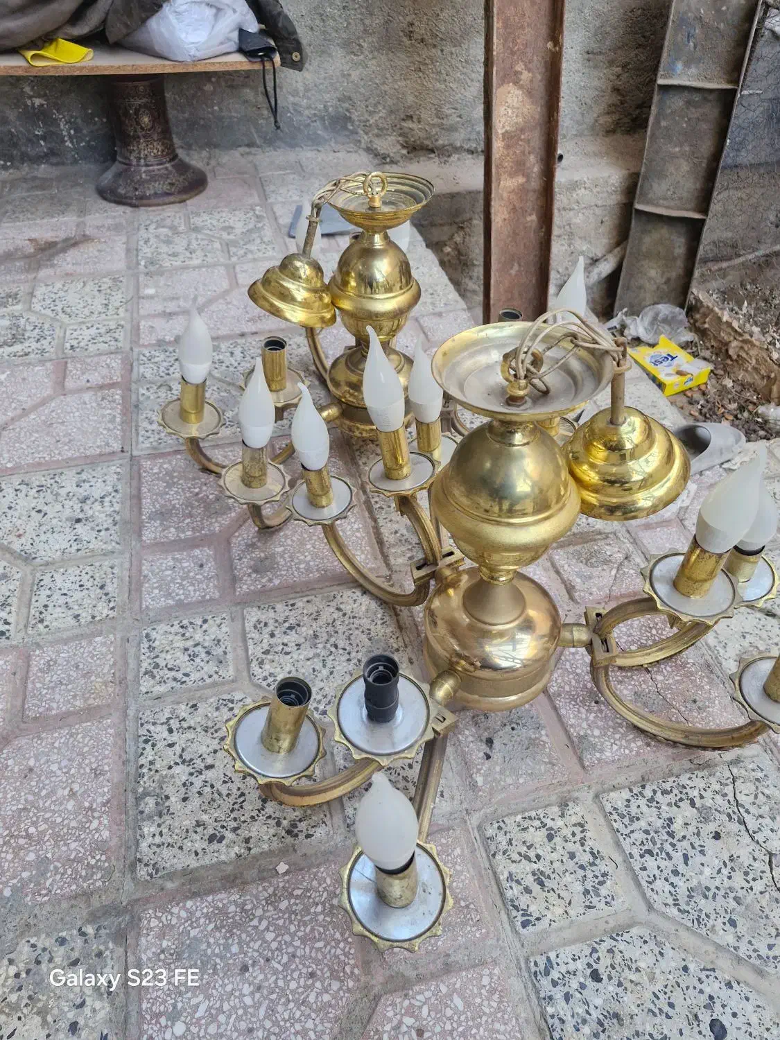 لوستر  آب کاری|لوستر و چراغ آویز|همدان, |دیوار