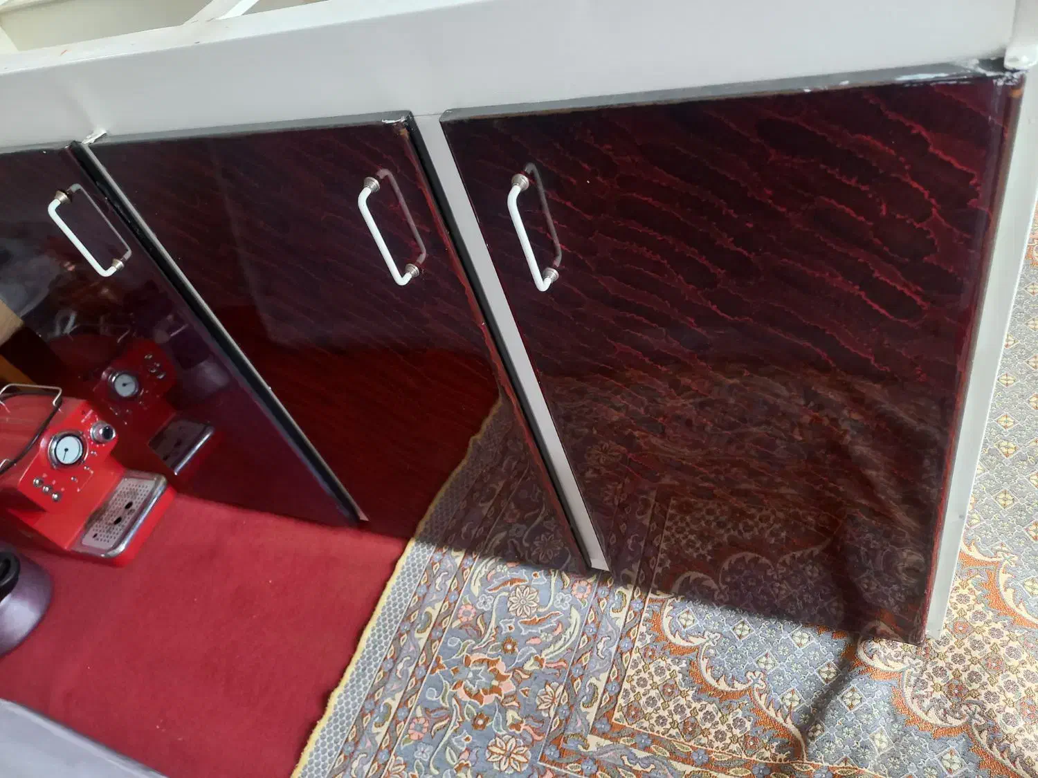 کابینت گالوانیزه|کتابخانه، شلف، قفسه‌های دیواری|میانه, |دیوار