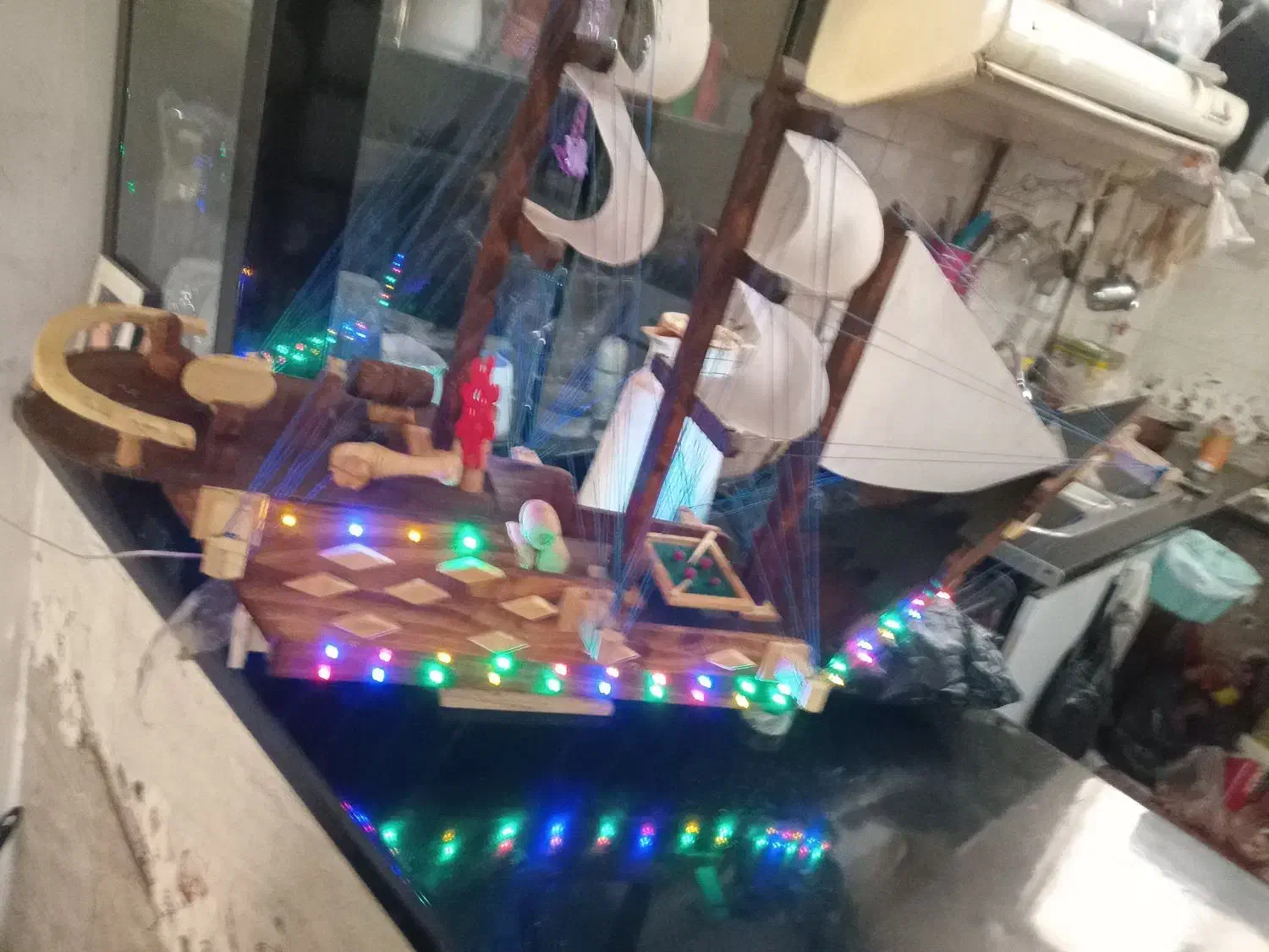 کشتی تزعینی|مجسمه، تندیس، ماکت|مشهد, شهید شهریاری|دیوار