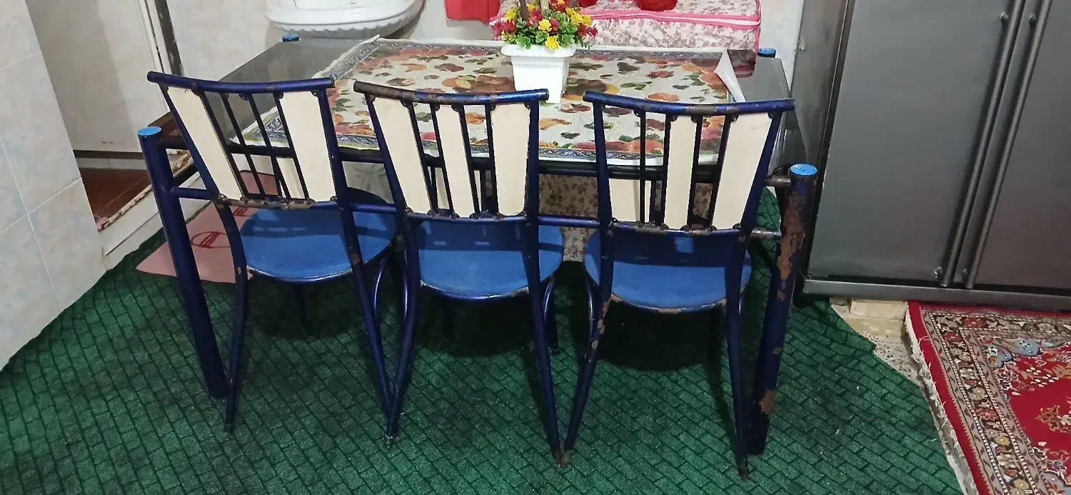 میز غذا خوری|میز و صندلی غذاخوری|اهواز, دغاغله|دیوار