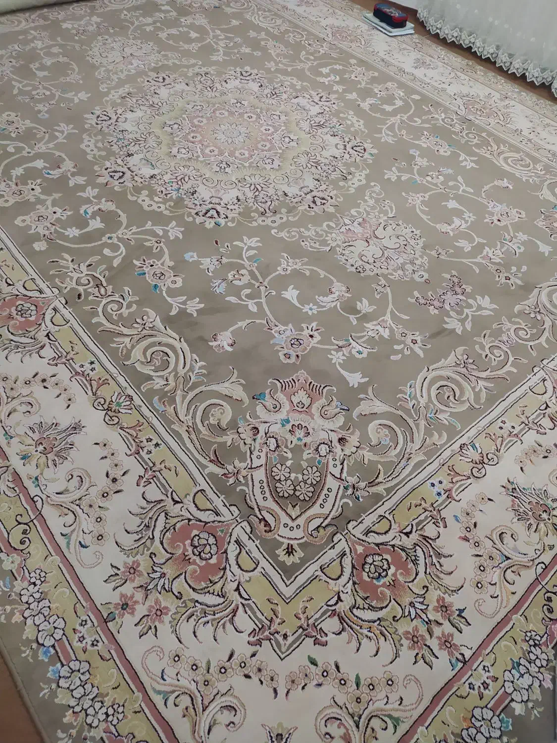 فرش دوازده متری کاملا نو|فرش|گرگان, |دیوار