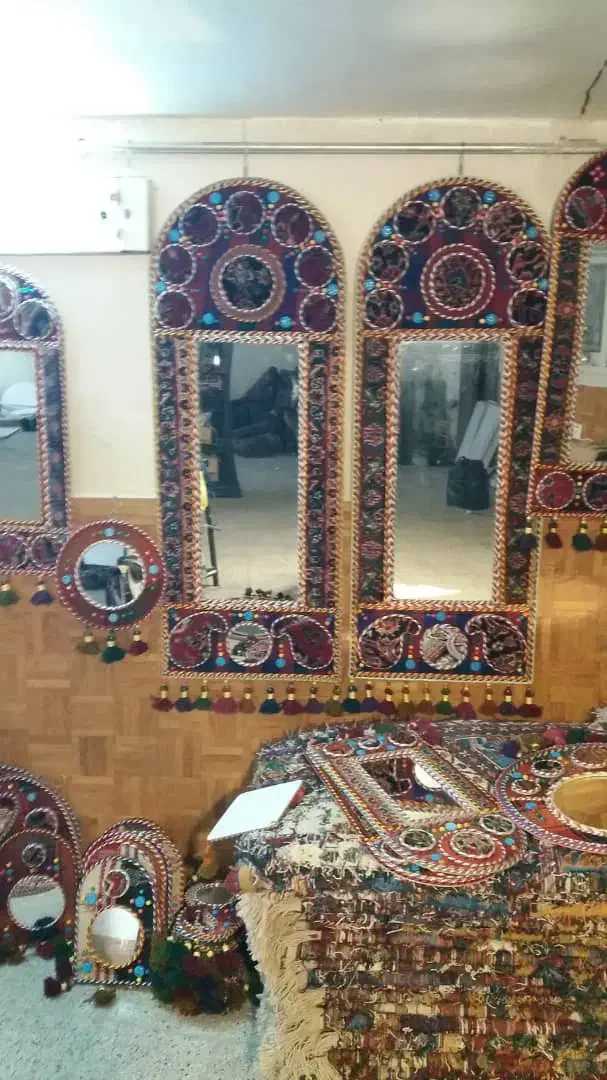آینه فرش|صنایع دستی و سایر لوازم تزئینی|فردیس, شهرک هفده شهریور|دیوار