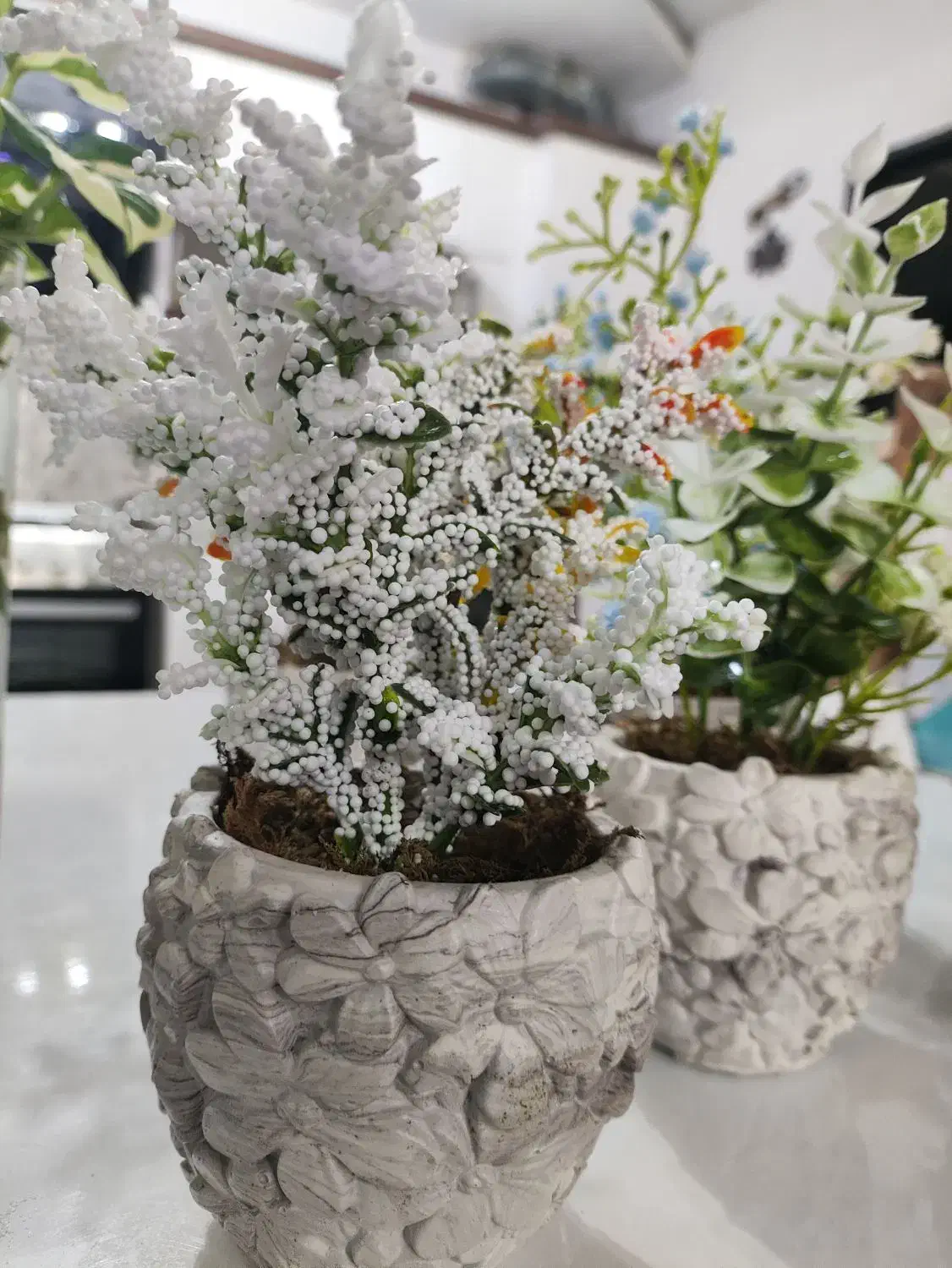 گلدون گل مصنوعی وارداتی فوق شیک گلدان محشر|گل مصنوعی|مشهد, شهرک رازی (شهرک غرب)|دیوار