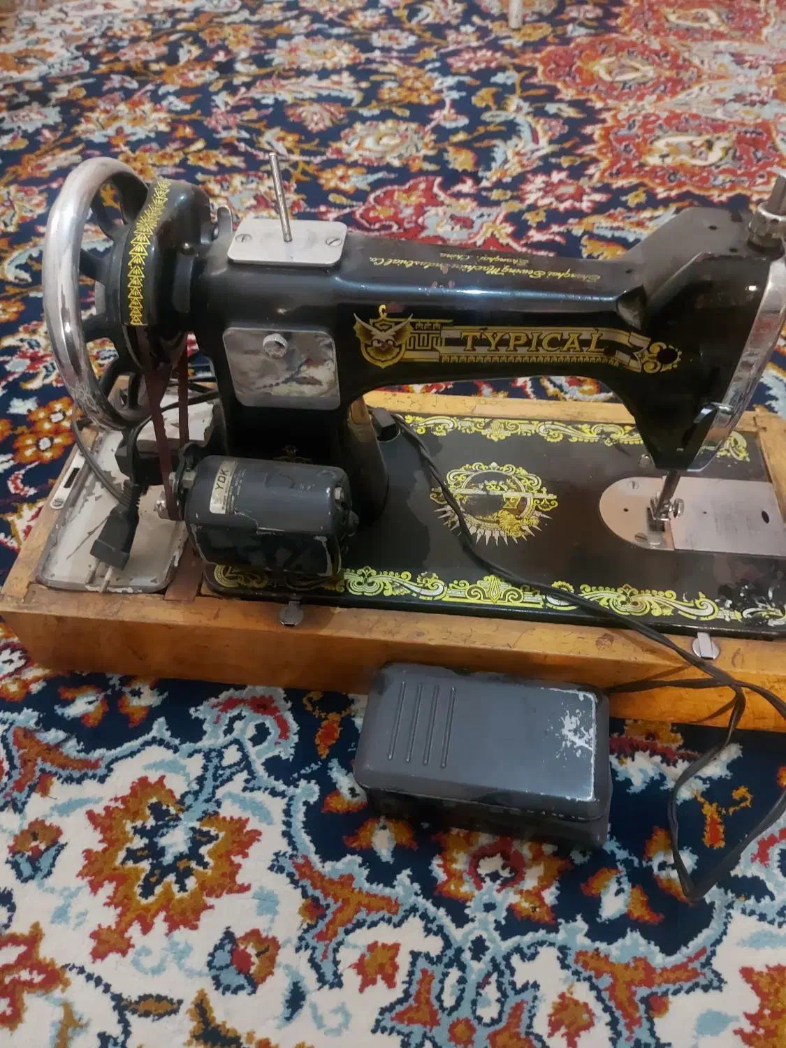 چرخ خیاطی قدیمی|چرخ خیاطی و ریسندگی|تهران, والفجر (افسریه)|دیوار