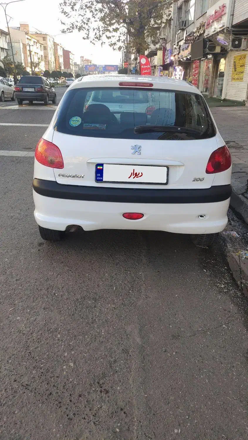206 مدل 99 بی رنگ|خودرو سواری و وانت|رشت, پیرکلاچای|دیوار
