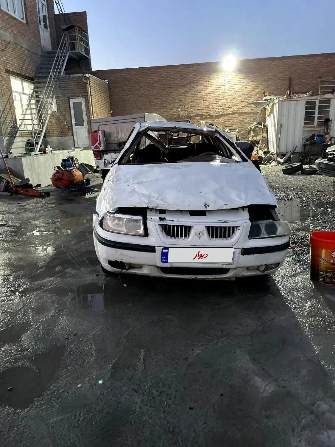 سمند lxمدل88تصادفی|خودرو سواری و وانت|محمدبار, |دیوار