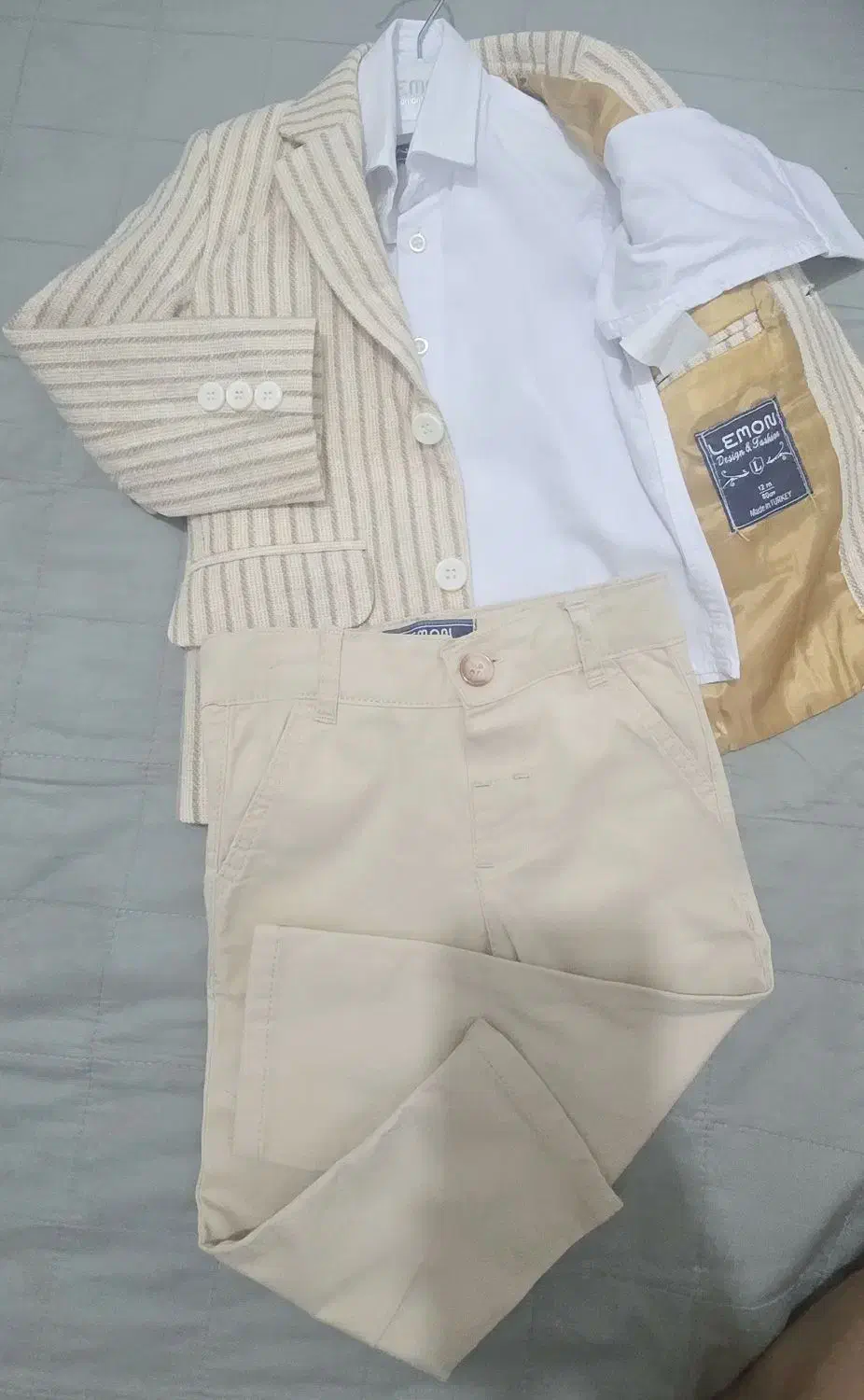 کت شلوار مجلسی کودک دو ساله|کفش و لباس بچه|فسا, |دیوار