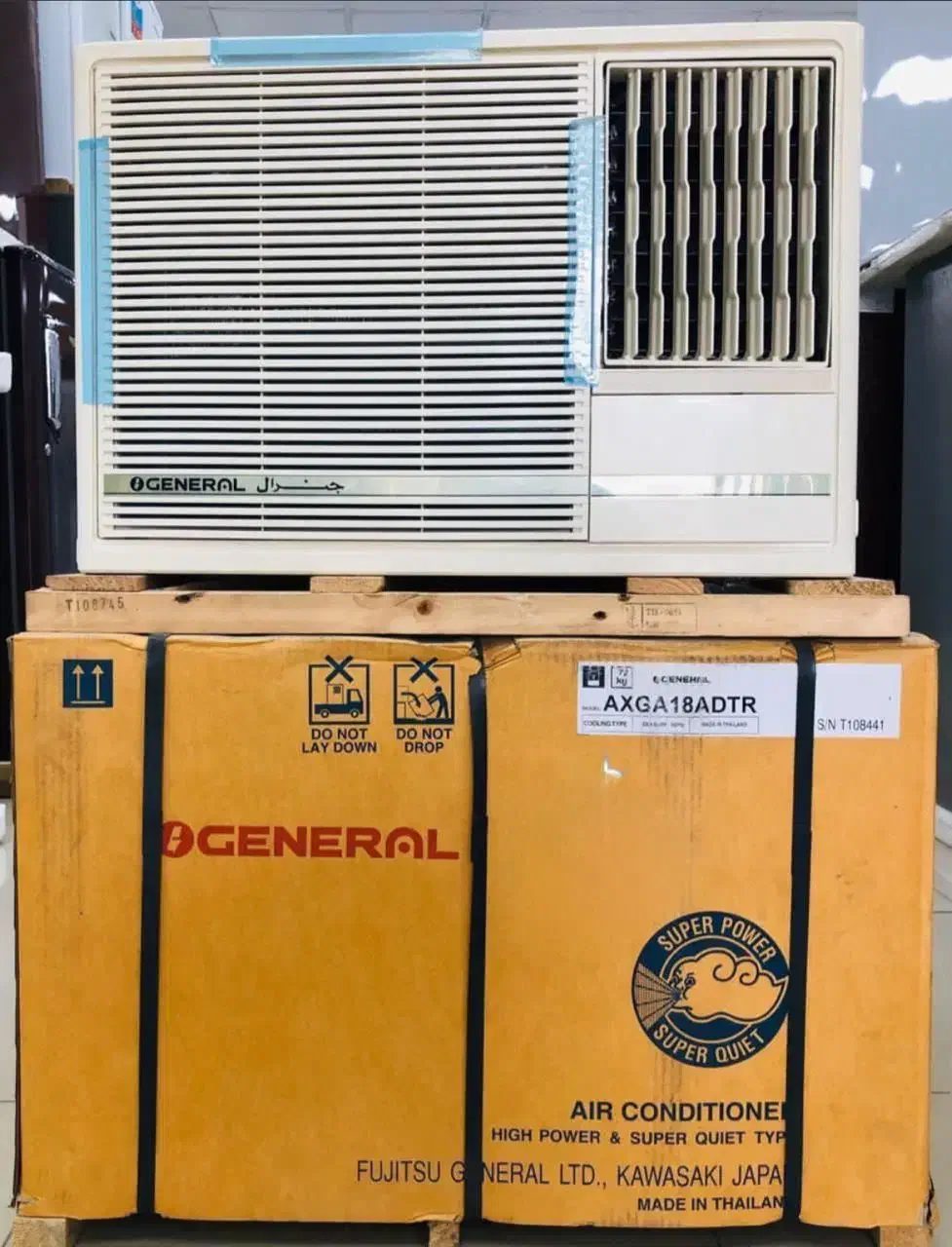 کولر ۱۸ هزار پنجره ای اوجنرال|کولر گازی و فن‌کوئل|میناب, |دیوار