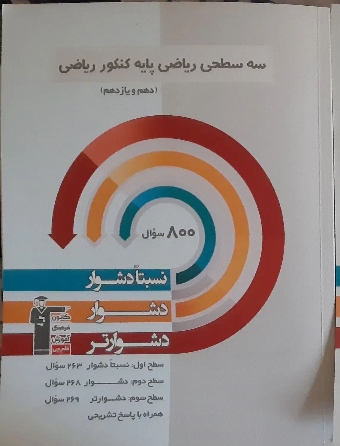سه سطحی حسابان ۲ و ریاضی پایه و کتاب اول حسابان ۲|کتاب و مجله آموزشی|تهران, شهرک پرواز|دیوار