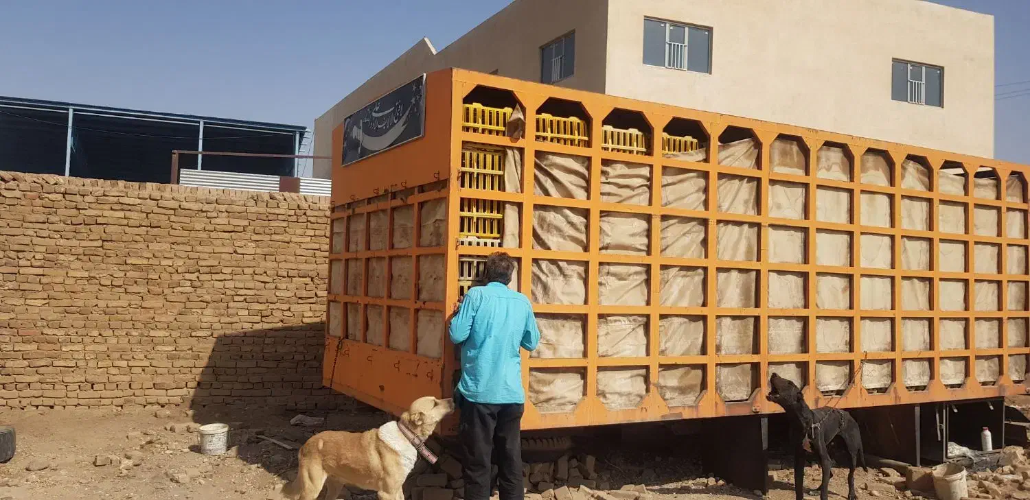 اطاق مرغی ۲۹۰ قفسی|خودرو سنگین|سبزوار, هفت تیر|دیوار