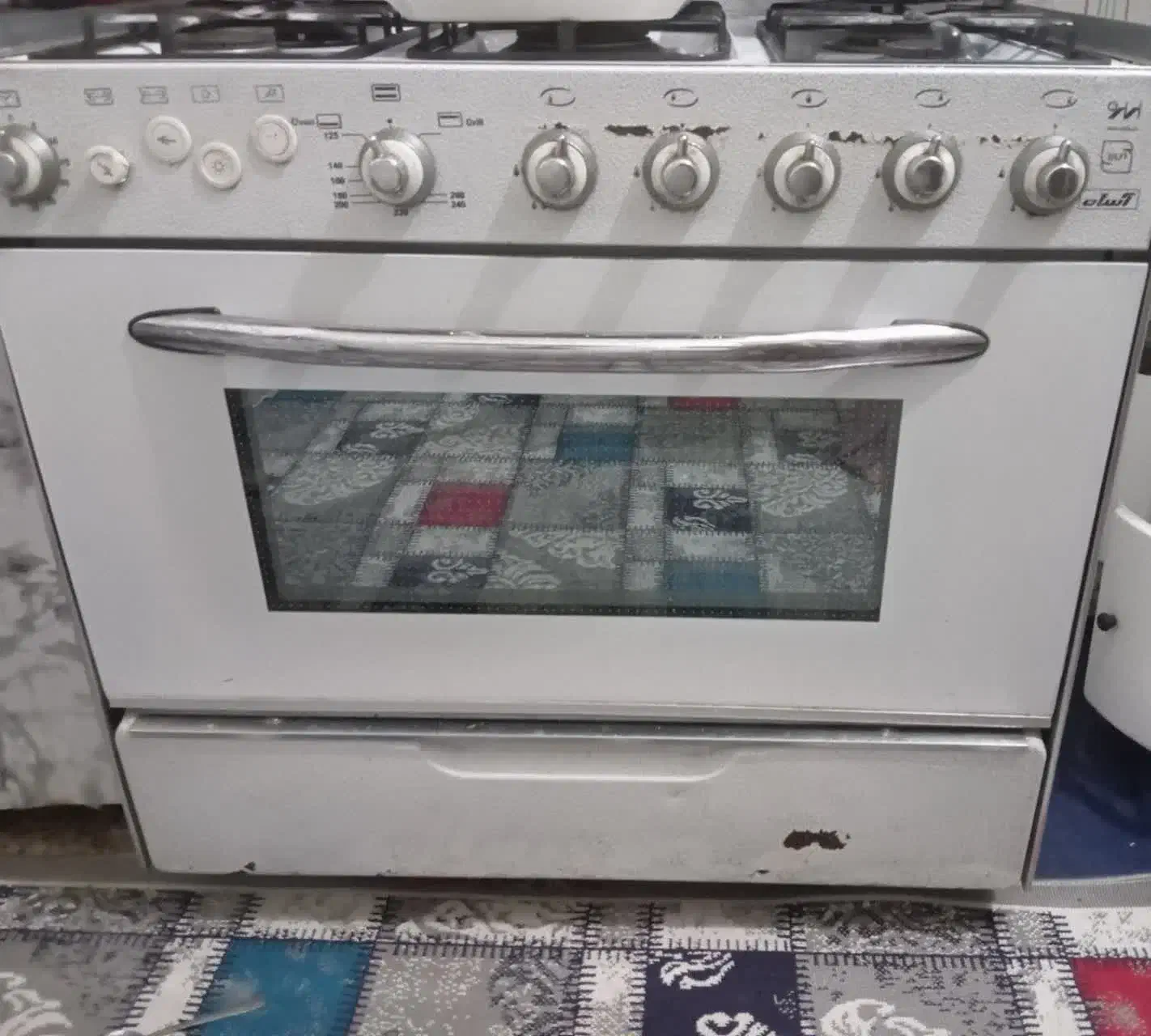 گاز فردار در حد نو|اجاق گاز و لوازم برقی پخت‌وپز|شیروان (لرستان), |دیوار