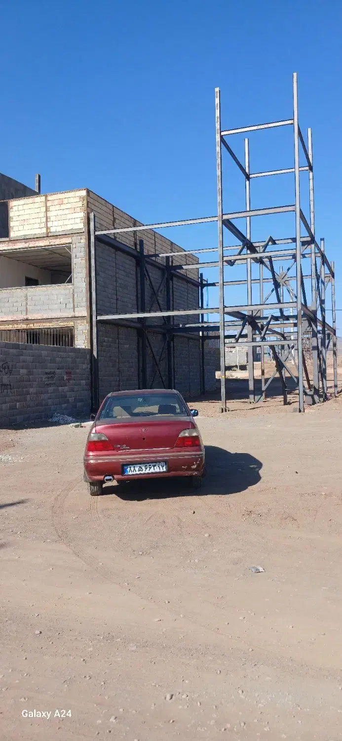 زمین اسکلت زده شده در شهرک|فروش خانه و ویلا|سبزوار, توحیدشهر|دیوار