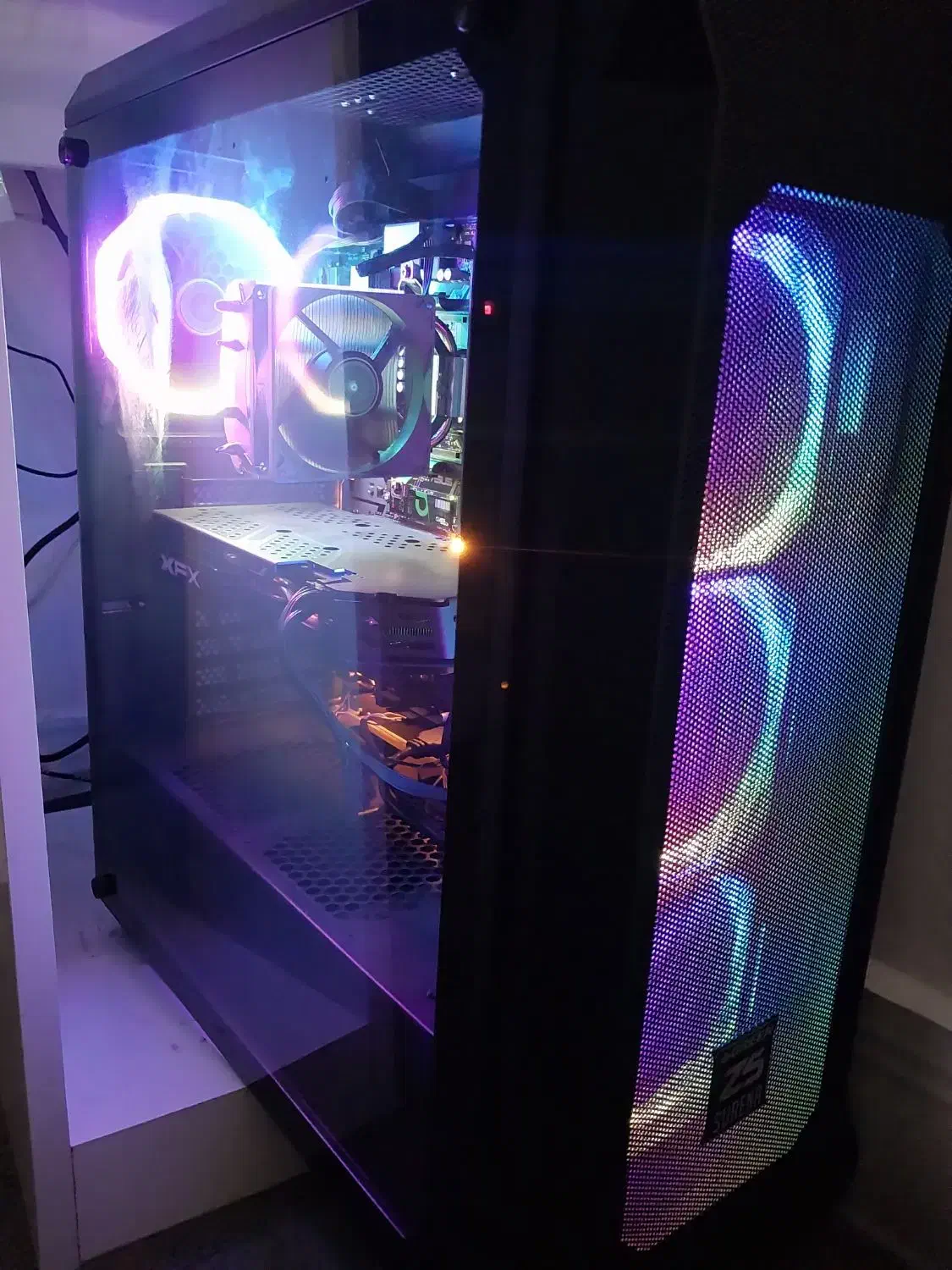 سیستم گیمینگ فول آپشن + مانیتور ۲۷ اینچ|رایانه رومیزی|دوگنبدان, |دیوار