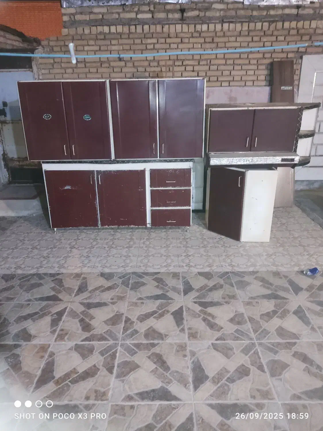 کابینت و فرگاز|آب‌چکان و نظم‌دهنده ظروف|آبادان, |دیوار