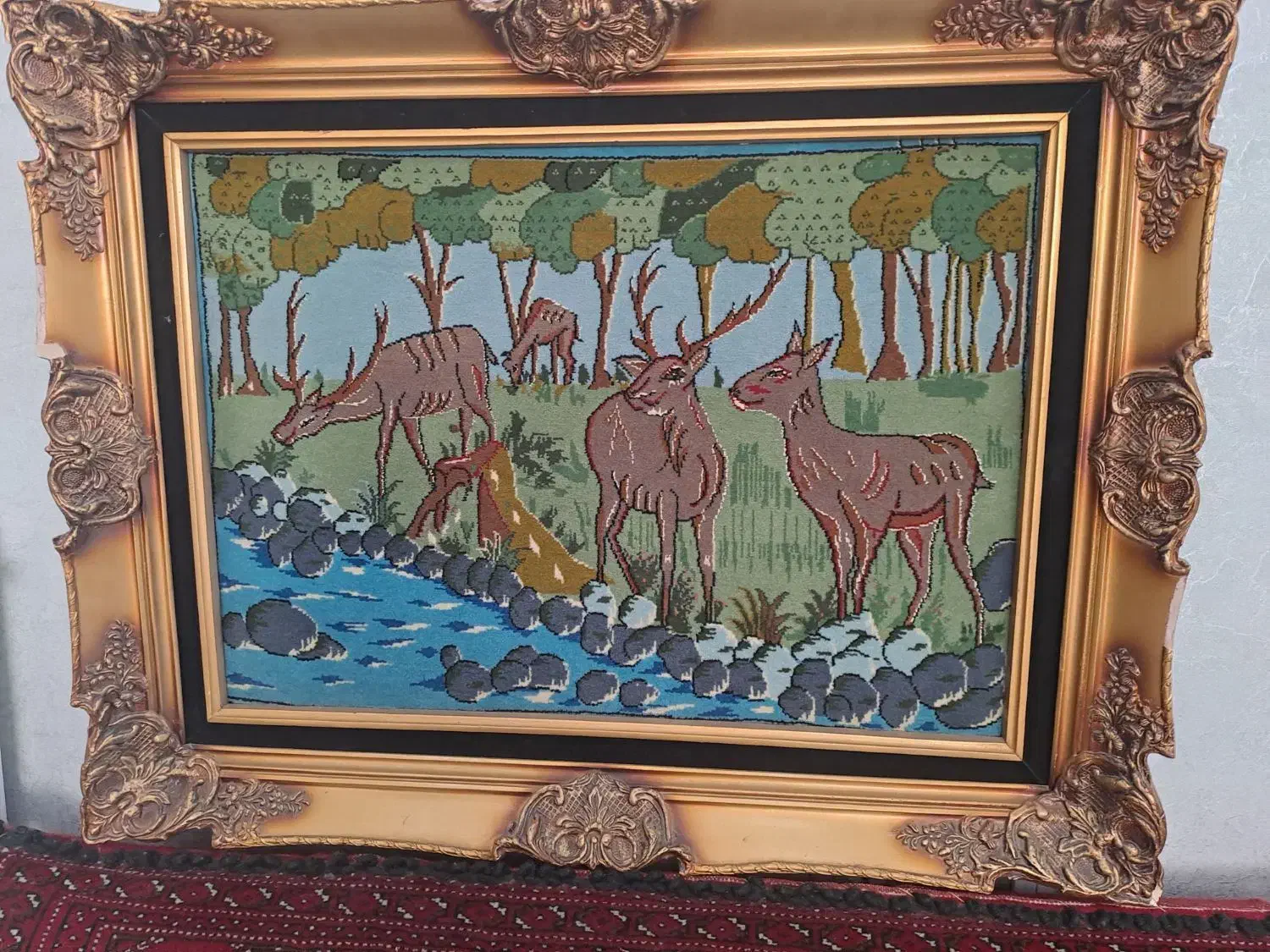 تابلو فرش دست بافت|تابلو فرش|شیراز, کیان شهر|دیوار