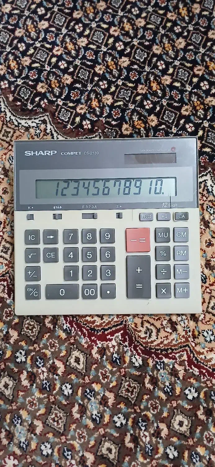 ماشین حساب شارپ|لوازم التحریر|پارسآباد, |دیوار