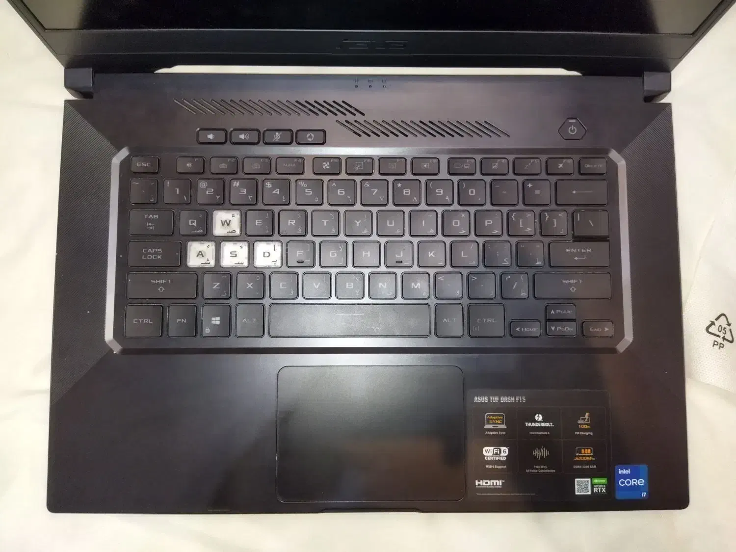 لپ تاب گیمینگ ایسوس TUF F15 درحد نو|رایانه همراه|تهران, لویزان|دیوار