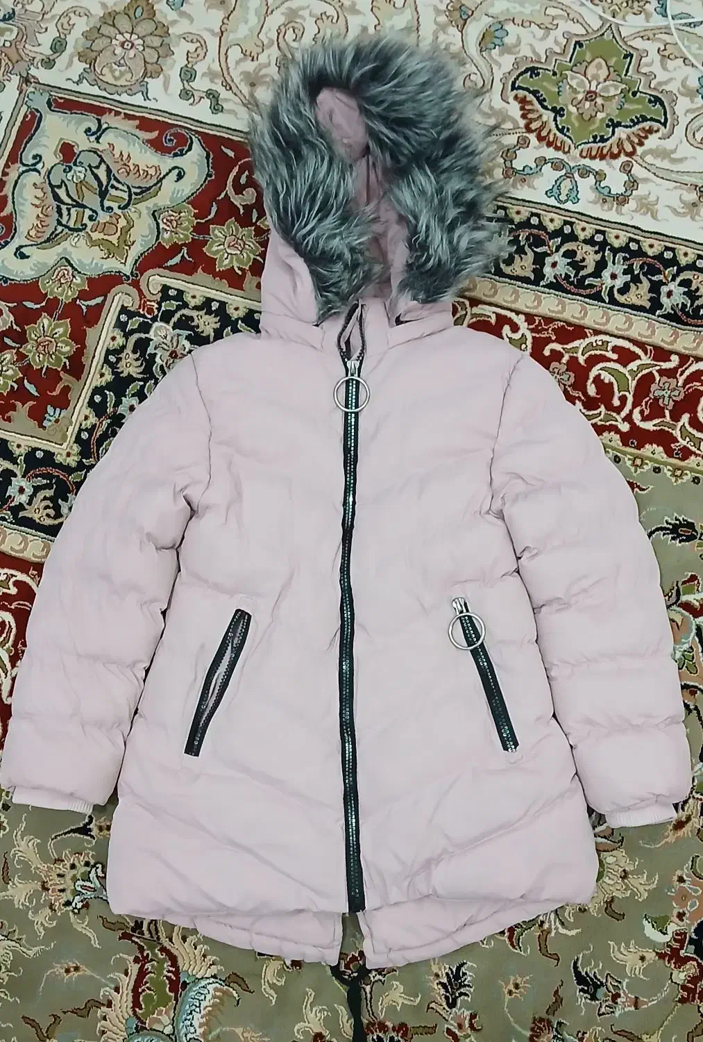 کاپشن و بوت دخترانه|کفش و لباس بچه|شهرکرد, |دیوار