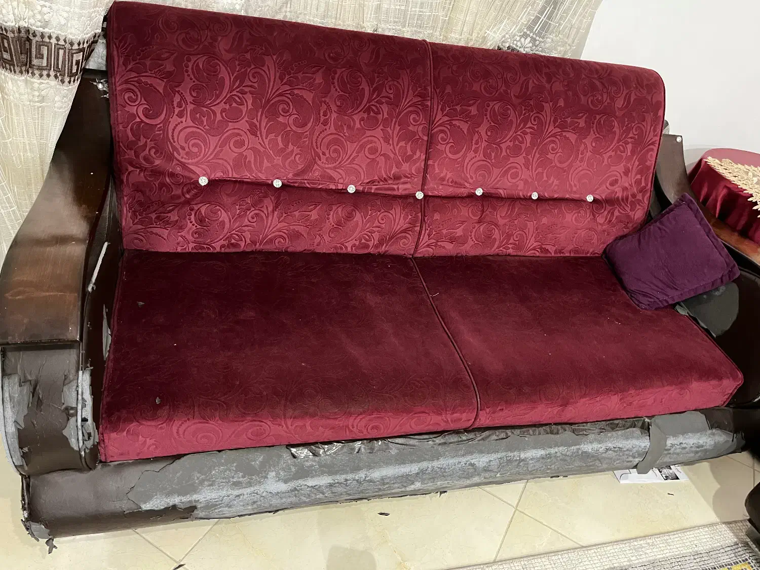 مبل ۷نفره|مبلمان خانگی و میز عسلی|آشخانه, |دیوار